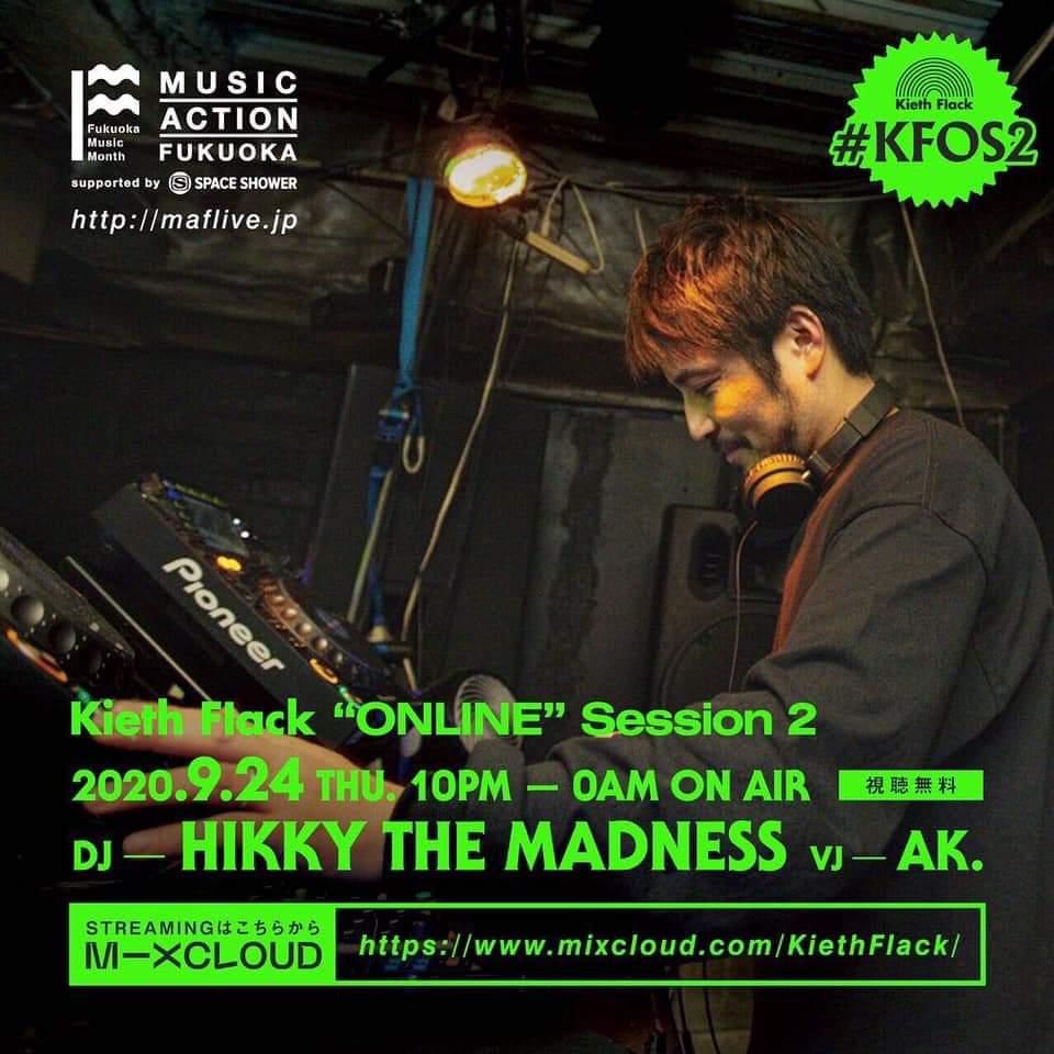 SHIGEKIXX's tweet photo. このあと22:00よりキースフラック代表HIKKY THE MADNESSが全世界に配信。
カマセ!
大好き #KiethFlack
#KFOS2
https://t.co/Vjw6TENBwc https://t.co/1UF4BXs9RW