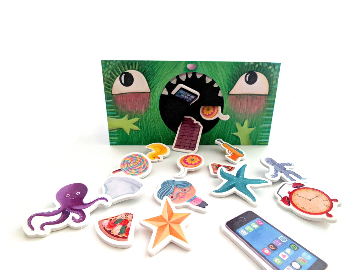 iMandooGames's tweet photo. A silly Monster is living in my house! Box Monster is coming this fall, a game by #RomainCaterdjian, a cute artworks by #MarieCardouat.
#imandoogames #boxmonster #SpielDigital #bgg #kidsgame #tabletop #j2s #juegodemesa https://t.co/hqmOFSHaOm