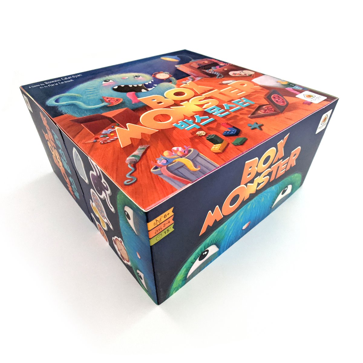 iMandooGames's tweet photo. A silly Monster is living in my house! Box Monster is coming this fall, a game by #RomainCaterdjian, a cute artworks by #MarieCardouat.
#imandoogames #boxmonster #SpielDigital #bgg #kidsgame #tabletop #j2s #juegodemesa https://t.co/hqmOFSHaOm