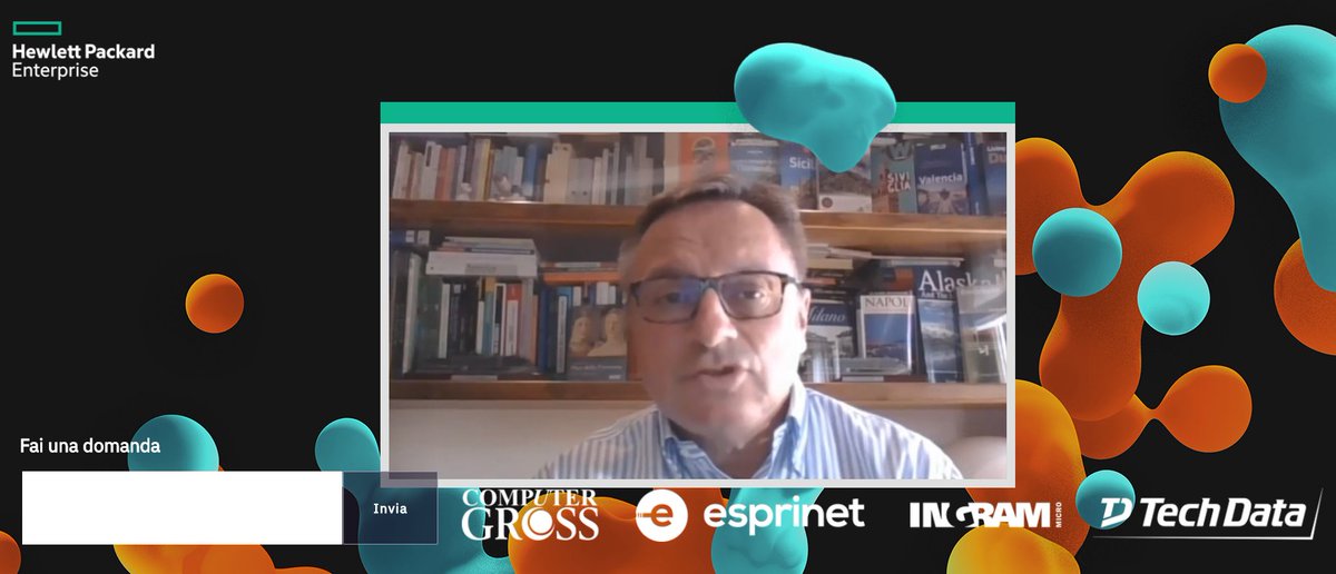 MatteoBroglio's tweet image. Claudio Bassoli condivide il suo punto di vista sull&apos;uso dell&apos;IT nelle aziende italiane.

#HPENow #HPEinnolab @sistemihs  
@MarcoLorux