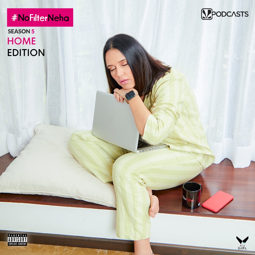 NehaDhupia's tweet photo. SO ready to tune out from work!😴😴Instead tune in with me and your favorite celebrities on the latest episodes of #nofilterneha season 5, At Home edition, co-produced by @BigGirlPvtLtd
#NFNS5 #NoFilterNeha #Season5 #NehaDhupia #HomeEdition #WorkFromHome #JioSaavnPodcasts https://t.co/J1WA0P7pix