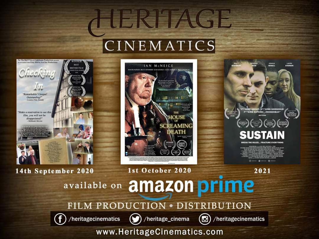 Heritage_Cinema's tweet image. Our current and upcoming/Award-Winning feature film content streaming on @AmazonPrime 

🎬 @CheckingInMovie 
🎃 @Screamin_Death 
📽 @Sustain_Movie 

#indiefilm #supportindiefilm #AmazonPrime #Amazon #Midlands #WestMidlands #Filmmakers #Film #UK