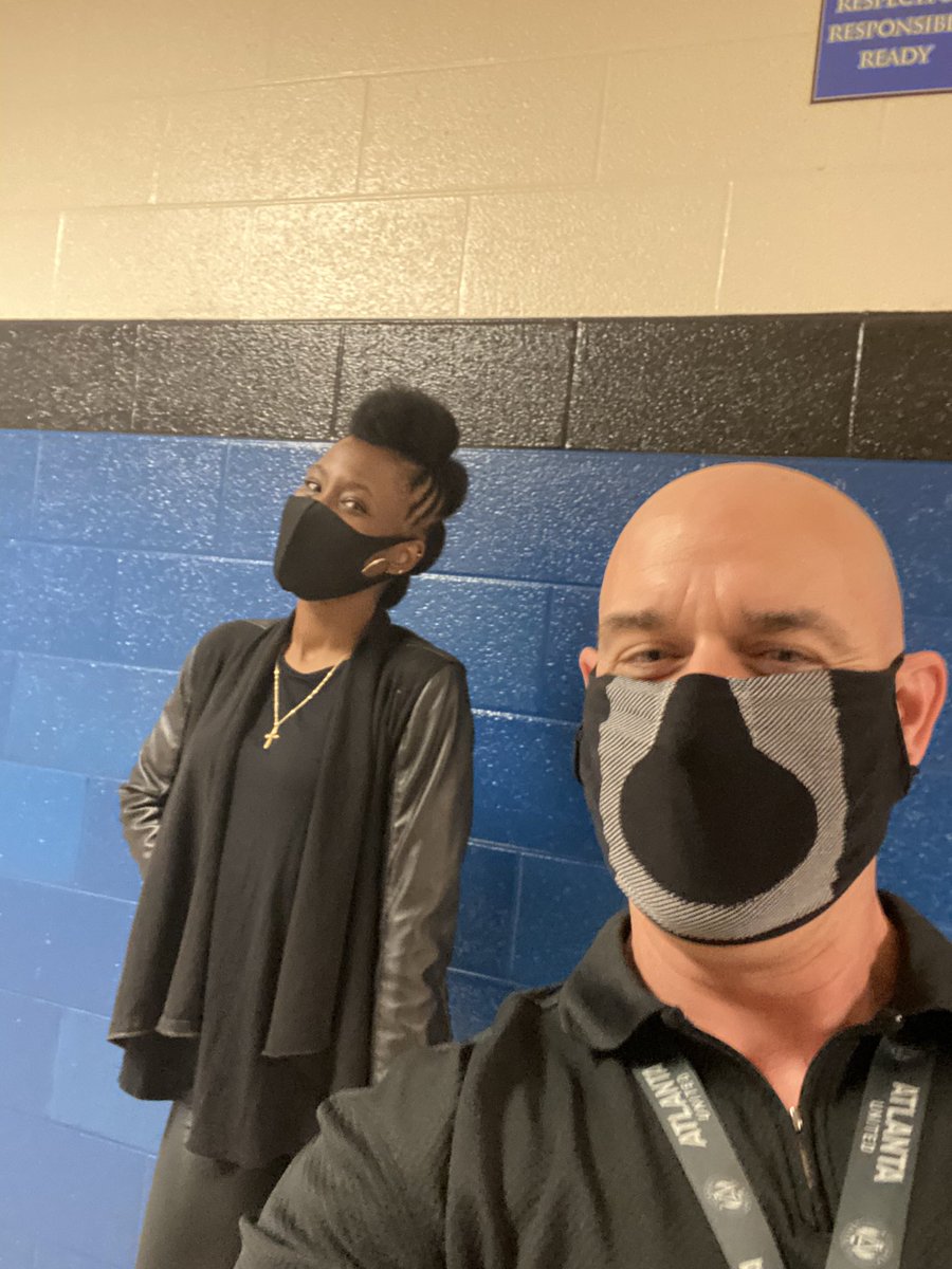 <a href="/LHSintheNews/">LaVergne High School</a> Ms Briley and myself on BlackOut #LHSthemedThursday