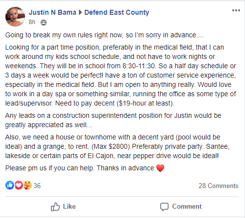 decsucks's tweet photo. Can anyone help the poor Haskins (Justin/DEC LEADER and his wife) find new jobs and a house? Pretty please? 😂 #decsucks #defendingpersonalagendas https://t.co/s9c2UFf84b