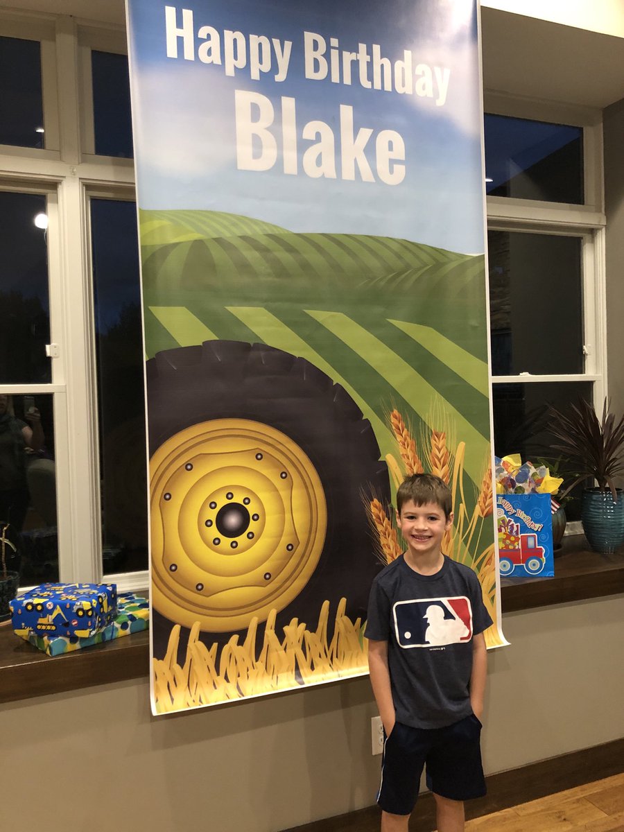 Kristine5L's tweet photo. Hey Byron ⁦@OfficialBuck103⁩ it’s our son’s 7th birthday and he would love to hear from you! He’s your biggest fan!! ☝🏻He watches your every move on the field, and is getting pretty good at holding the bat and swinging just like you!!

Go ⁦@Twins⁩!!
⁦@TLeimer5⁩ https://t.co/yB7Dwi3Fyq