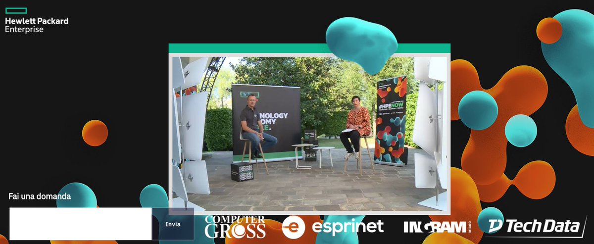 MatteoBroglio's tweet image. Mauro Colombo affronta i temi legati all&apos;ambiente Cloud, con le novità dal lato HPE.

#HPENow @sistemihs @MarcoLorux #hpeinnolab @mauro_colombo1