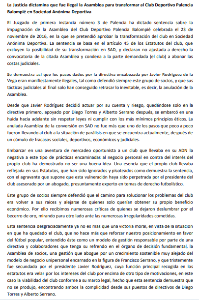 SOCIOCDPALENCIA's tweet photo. Después de 14 meses... https://t.co/lEP1wT5jOP