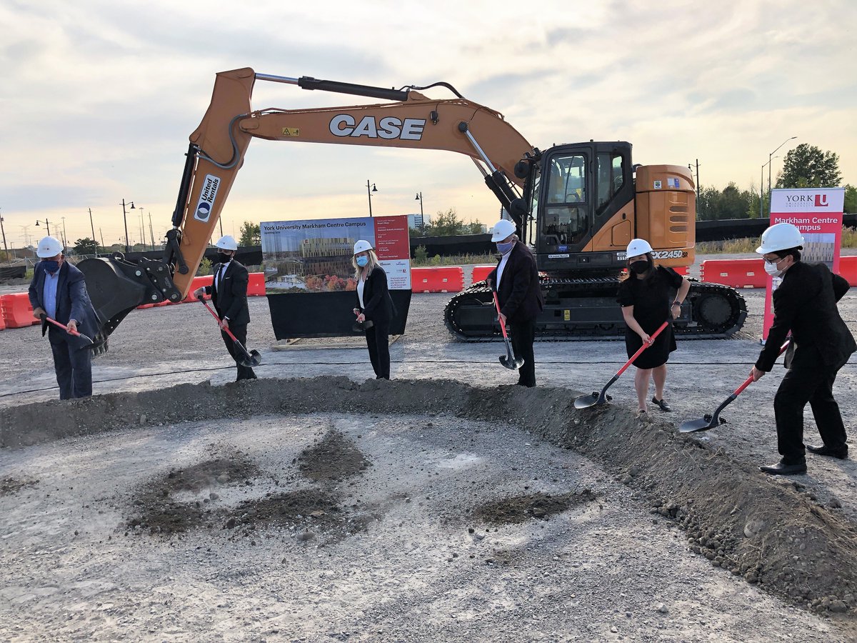 YorkU's new Markham campus is a testament to the trailblazing ecosystem we've built here in one of 🇨🇦’s tech hubs, with fed-funded initiatives like @YSpaceYU & @ELLAwomenYU. Investments in innovation and talent will propel our community and businesses forward!