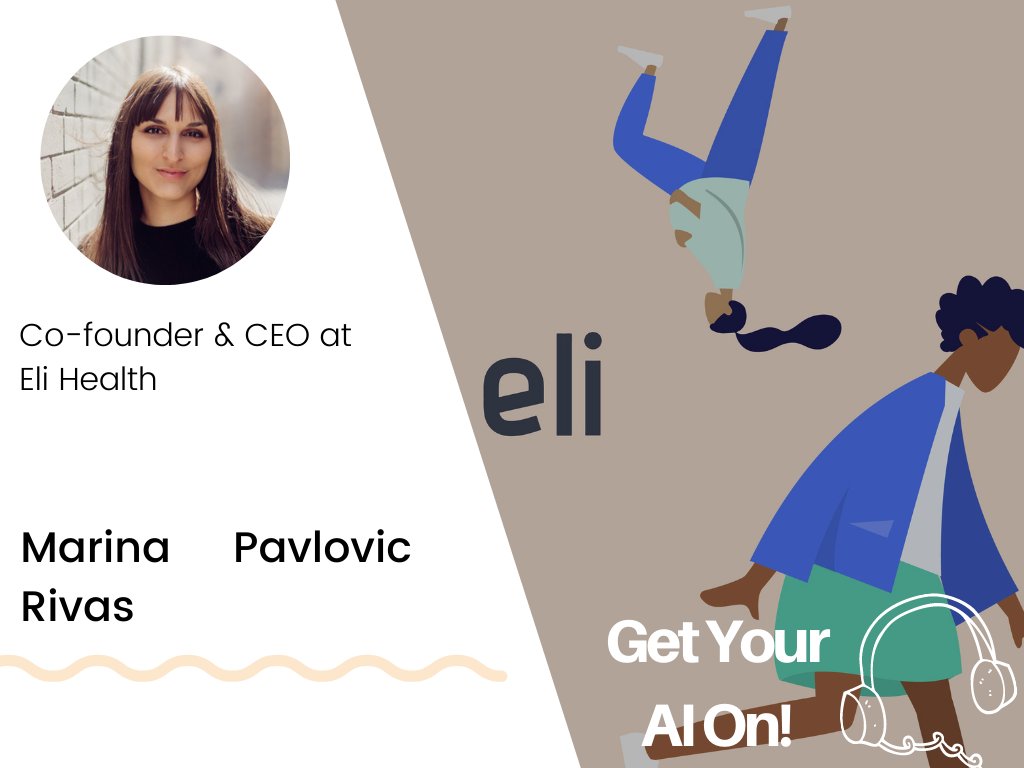 Ciprian BORODESCU (@cborodescu) on Twitter photo <a href="/data_marina/">Marina Pavlovic Rivas</a> accepted my invitation to talk about <a href="/elidothealth/">Eli Health</a> and their journey after graduation from @techstars Montreal AI 2019 on Get Your AI On! podcast: anchor.fm/get-your-ai-on… <a href="/data_marina/">Marina Pavlovic Rivas</a> accepted my invitation to talk about <a href="/elidothealth/">Eli Health</a> and their journey after graduation from @techstars Montreal AI 2019 on Get Your AI On! podcast: anchor.fm/get-your-ai-on…