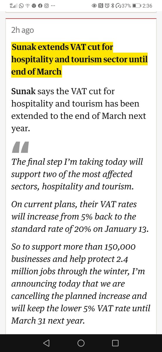 TheOarsman's tweet photo. @Paschald @MichealMartinTD @LeoVaradkar It's not too late to consider this... UK cuts hospitality VAT rate @RAI_ie @adriancummins #NeedMoreHelp https://t.co/khDsj0fncu