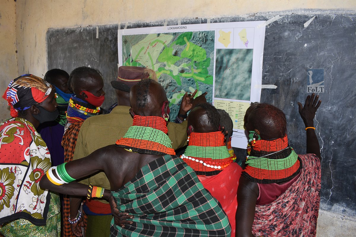 FoLTurkana's tweet photo. and other significant points within Lokwamosing. 

As a map created by and for themselves, verification and validation of the digitized map by the community and their neighbours remains paramount. 

#ResourceMapping

@FAOKenya @FAO https://t.co/6zDdNEJm1a