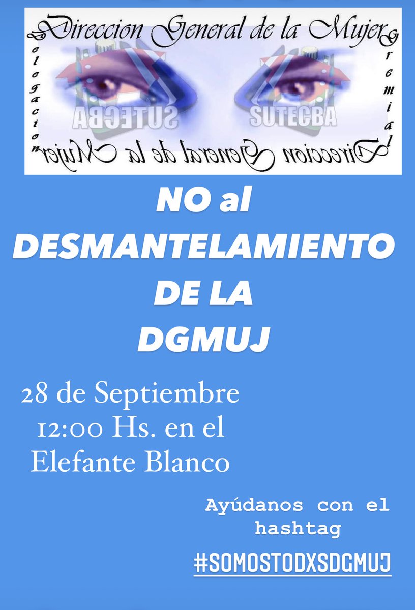 Compartiendo #somostodxsdgmuj  nos ayudas a que nuestra dirección no se desintegre y pueda seguir atendiendo a mujeres víctimas de violencia de género