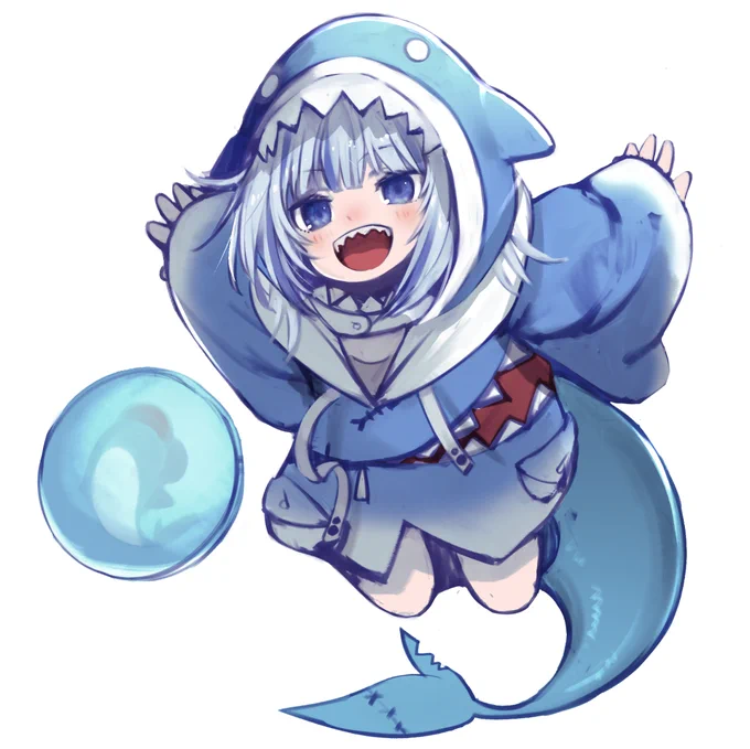 シャァァァァク #gawrt 