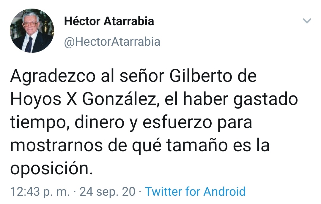 SinLinea_Mx's tweet photo. Tuitazo ‼️ de don @HectorAtarrabia https://t.co/Ie4blrr6bl