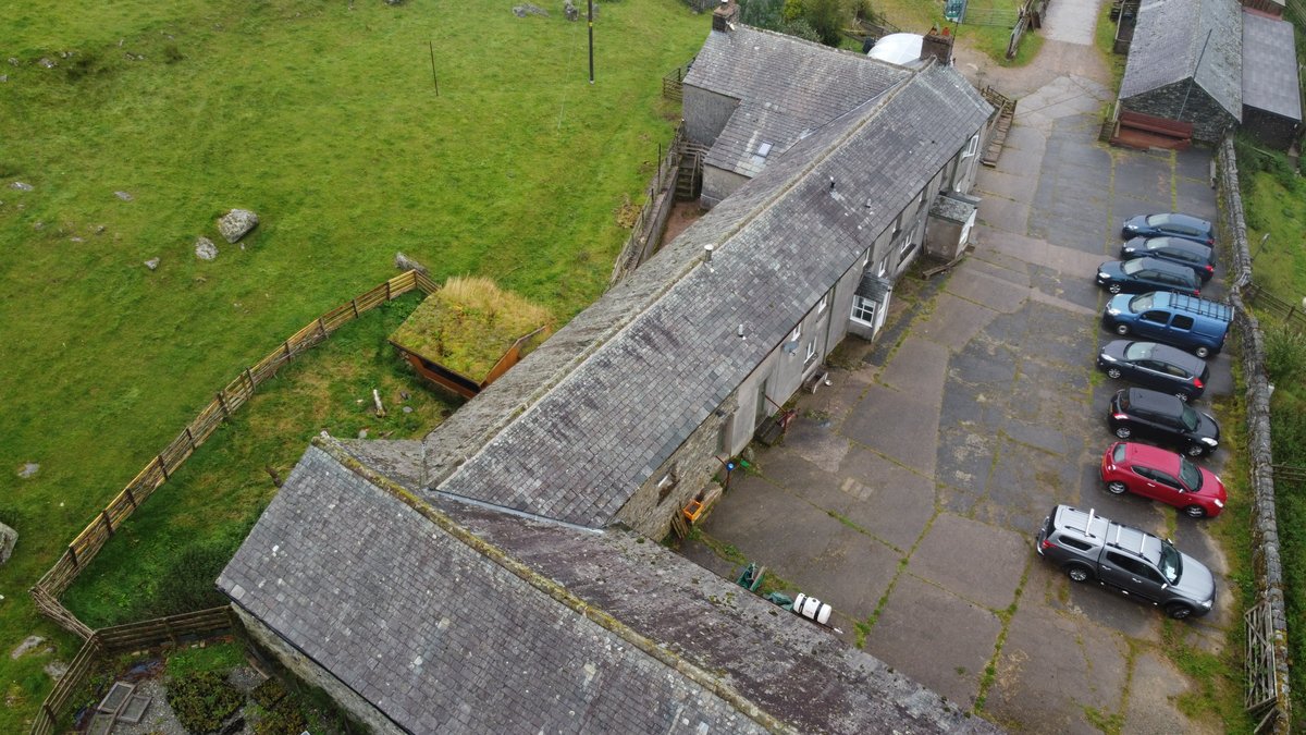 Barn inspection at this wonderful Spinning Barn at RSPB Haweswater.    Great condition and original features in this barn.   Cannot imagine sitting in the spinning gallery day in day out spinning wool, its north facing !.