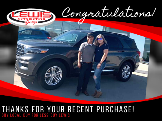 LewisChrysler's tweet photo. Congratulations on your recent purchase from Lewis and thanks for choosing to shop local in the cities we serve! #buylocal #buyforless #buylewis #usedcars #newcars #haysks #dodgecityks #gardencityks #liberalks #topekaks #lewismotors #lewisautomotivegro ... https://t.co/kA4WMtByU9 https://t.co/ND4vDvf1TK