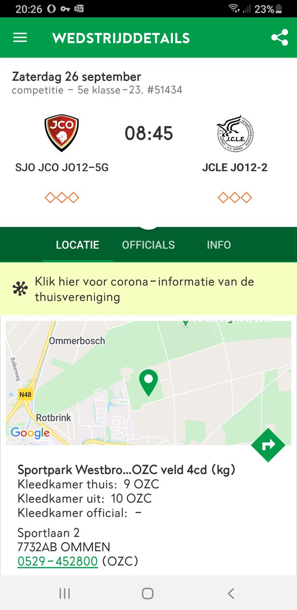 Corona-regels nu in de voetbal.nl  app
jcommen.nl/corona-regels-…