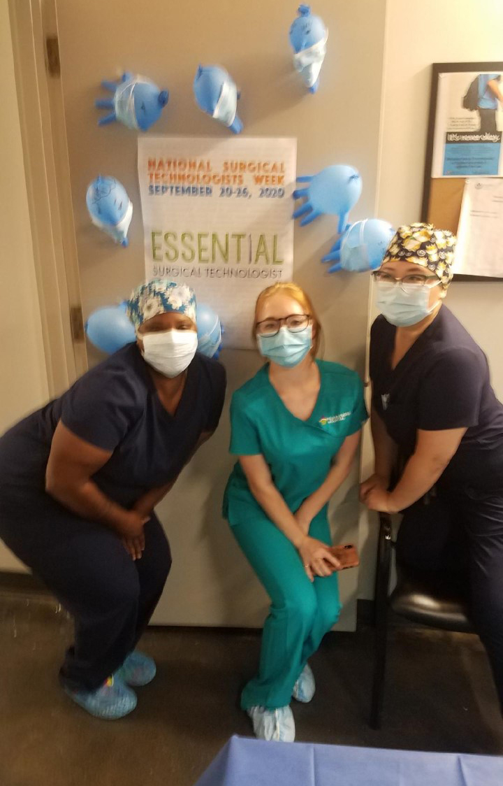 mccollegecareer's tweet image. Thank you to our wonderful Surgical Technologists everywhere who help keep the operating rooms running smoothly! Tell us how you decided to celebrate Surgical Tech Week? #surgicaltechnologyweek #healthcareheroes