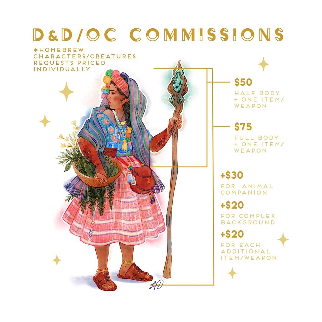 Hey y'all it's getting to be that time of year! If you've been thinking about a holiday commission, now is the time to hit me up! I won't be taking anymore any later than October 20th!