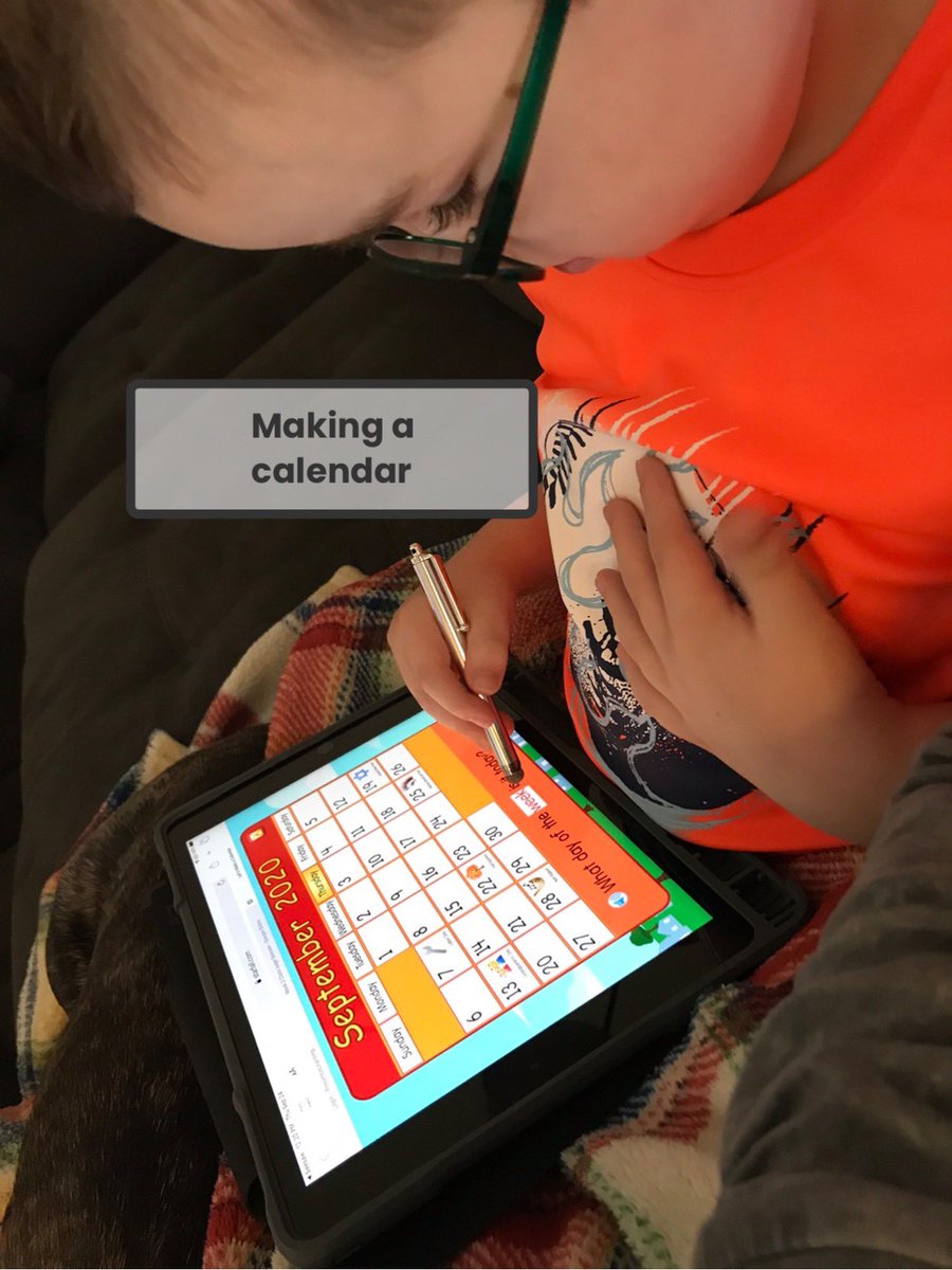 dhesbobcats's tweet photo. CD2. We had another great week. It is going by so fast. Our  virtual@learners are soaking everything in!! Patterns,counting with Chirpy from our Bridges math, learning about September and glow writing!
#dhcd2#wearerockingit https://t.co/4ouWq9Y31G