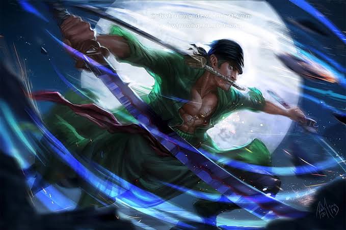 10. Sasuke vs Zoro