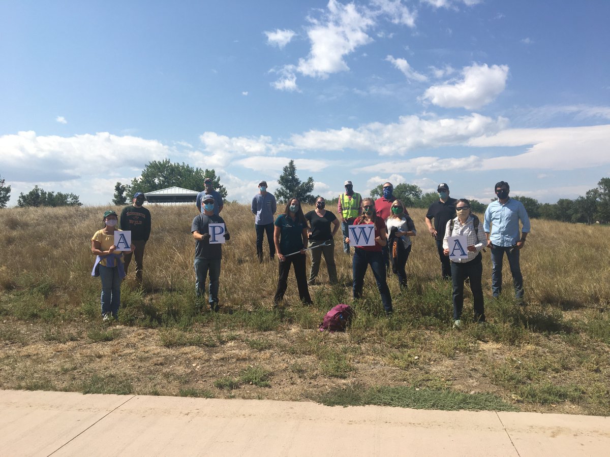 APWAColorado's tweet photo. Socially distant Community Service Project-river clean up! Thanks to the volunteers and our partners Mile High Flood District and Arbor Force! https://t.co/zwbdzHCgPC