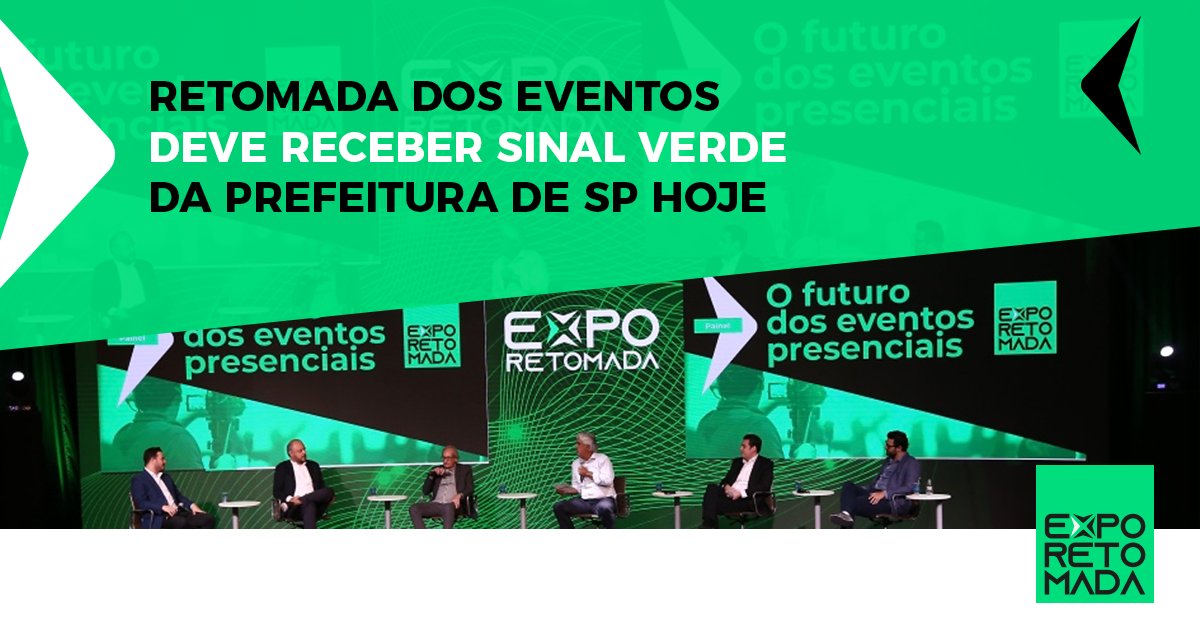 exporetomada's tweet photo. A partir da liberação pelo prefeito Bruno Covas, a realização da Expo Retomada, e dos demais eventos, ficará condicionada à entrada da cidade na fase verde, cuja definição será apresentada nos próximos dias pelo governador João Dória.
📌 Veja no Promoview: https://t.co/RqOvBuEXEN https://t.co/idXzv7rVwE