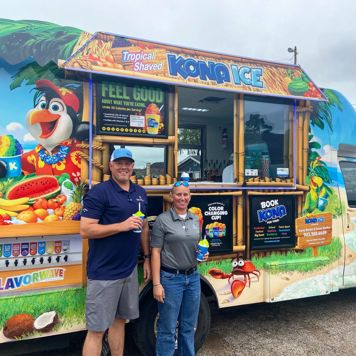 Y’all know we LOVE a good snowcone, and Kona Ice of Huntsville never disappoints! 🤩🤪
#LandscapersPride #LetsGrowTogether 
Katie Blaylock Kendall Cason
