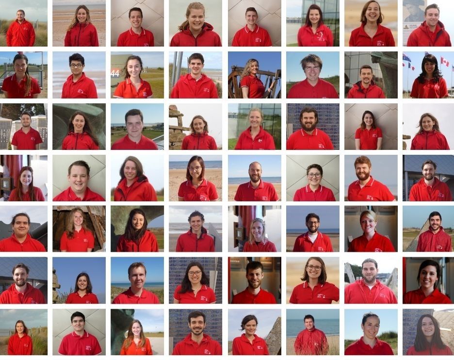 JunoBeachCentre's tweet photo. 🇨🇦More than 150 young people from all over Canada have worked at the #JunoBeachCentre. Each guide is unique and brings a Canadian soul to the Juno Beach Centre. Be one of them! Apply now to be part of the 2021 Guide Team: https://t.co/hEyJPcBWj3
#hiring #guideprogram https://t.co/ChEZdqUgRx