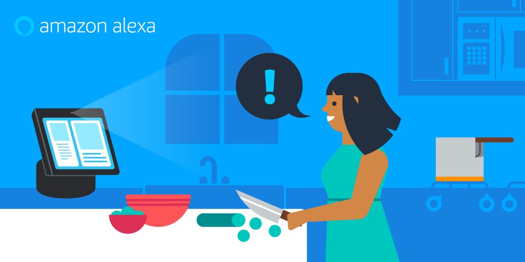 alexadevs's tweet photo. Announcing new motion and sensing APIs that enable you to add motion to your skills on the all-new Echo Show 10, unlocking customer experiences that weren't possible before. 👉 https://t.co/gWGzODZb0m https://t.co/YlXACV1lEc