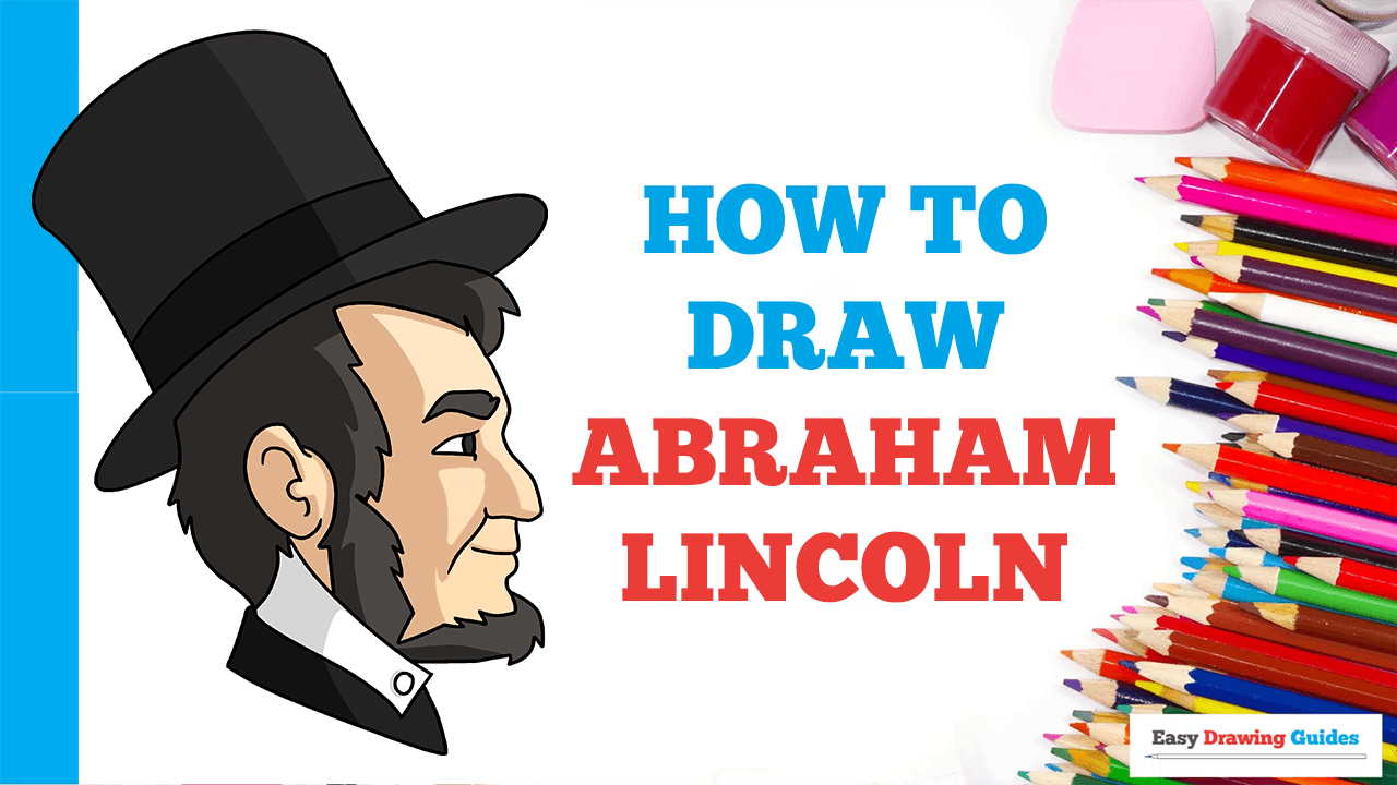 Easy Drawing Guides on Twitter "How to Draw Abraham Lincoln. Easy to