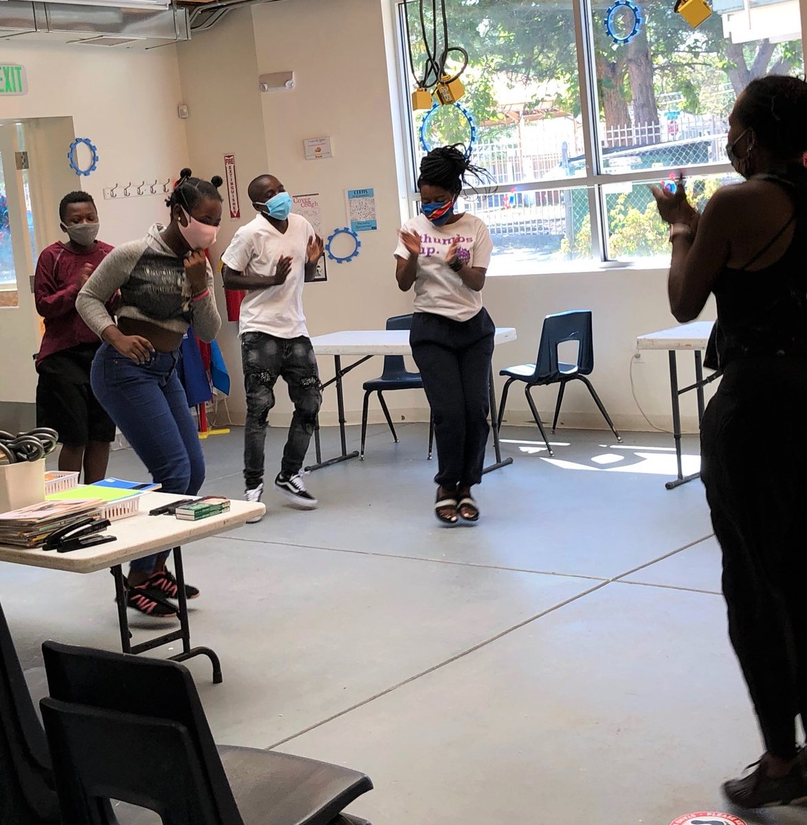 DAVArts's tweet image. Many thanks to Winifred Harris and Your Soul&apos;s Movement Performing Arts School for energizing DAVA’s Creative Action by Teens classes this session! Winifred&apos;s Empowered U program is building teens’ positive thinking, goal-setting, and creativity through art and dance.
