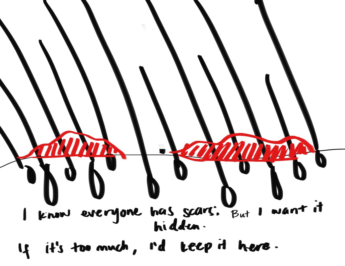tw // self harm

Comfort. 