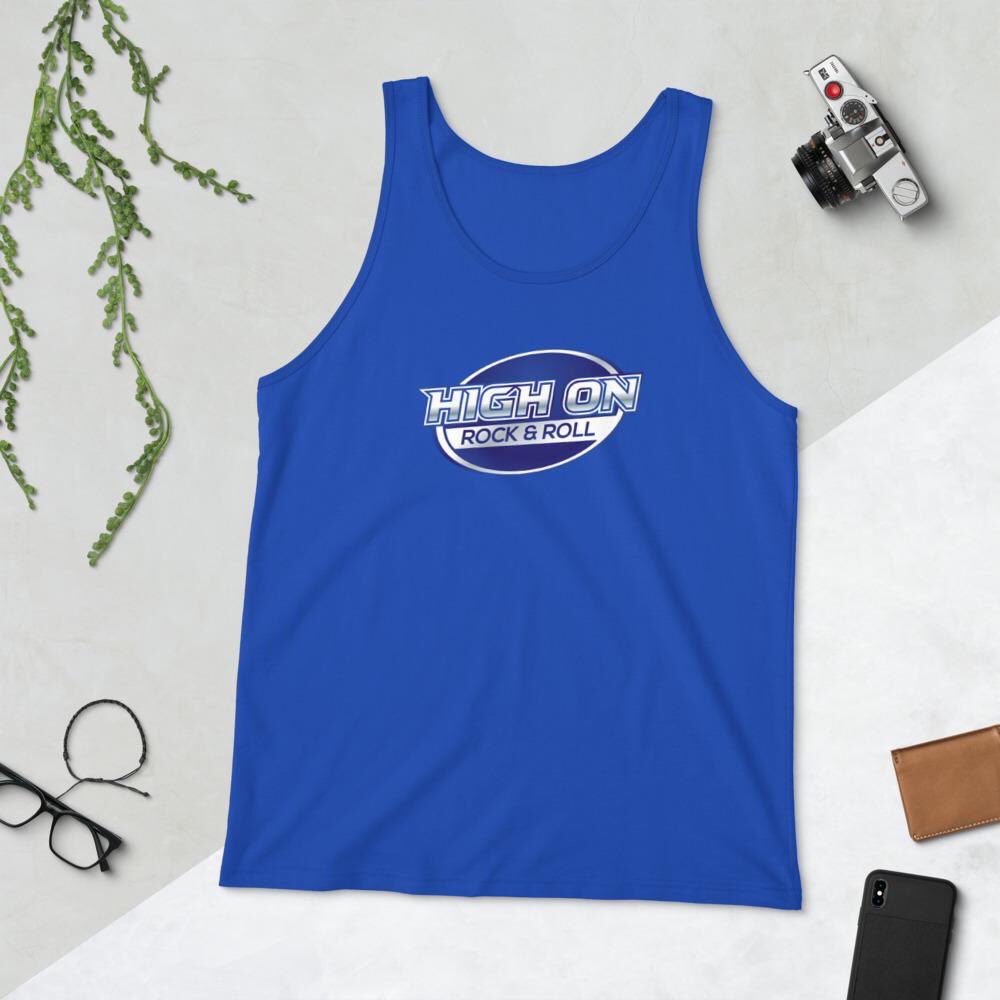 PlaidOnFlannel's tweet photo. Take a look at the #HighOnRockAndRoll #TankTop in the #POFShop! Bring some attitude to your workouts. 🏋️‍♀️

👉 https://t.co/Y2DSxWvkV2

#RockAndRoll #SleevelessShirt #RockMerch #MusicCulture #Merchandise #RockCommunity #AltRock #BluesRock #StonerRock #RetroRock #HardRock #IndieRock https://t.co/19UOs35mxw