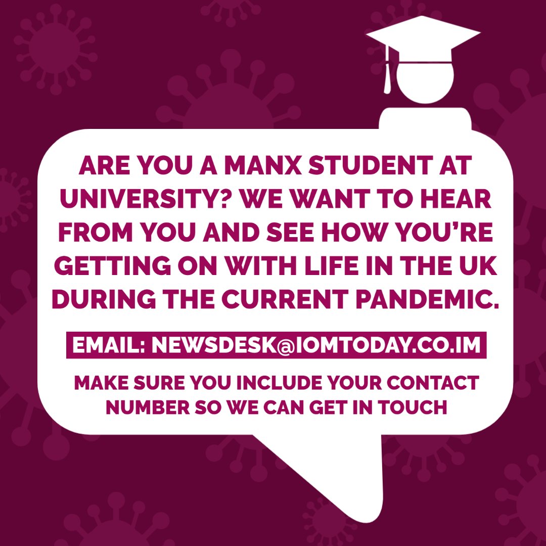Are you a Manx student at university? We want to hear from you! 🇮🇲