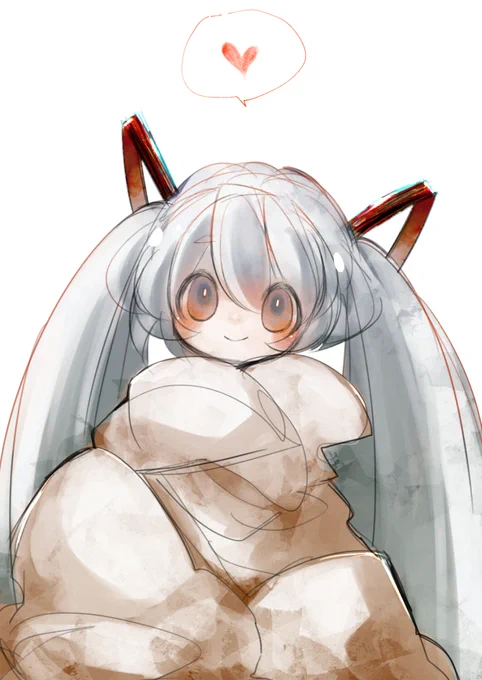 #おしえてあなたの初音ミク
・色素薄め
・おふとんのようなやわらかさ
・かわいくてちょっとだけこわい
・夢にでるぞ 