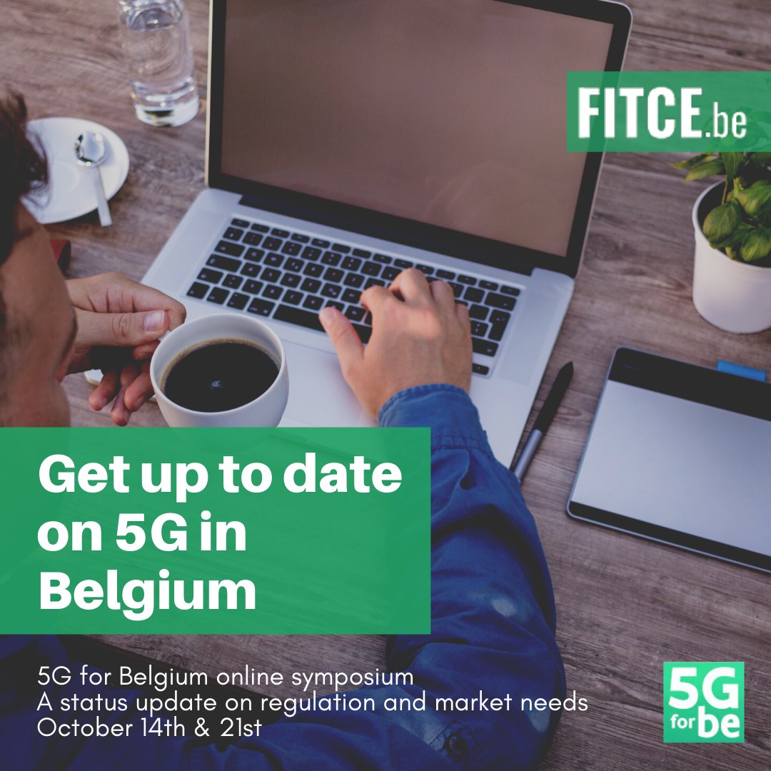 5GforBE Symposium goes virtual on 14th and 21st of October 2020. With the support of TMAB Business Events, we will bring the original content to you in a top-notch online experience 💻

➡️More info: fitce.be/activities/5g-…

#5G #telco #FITCE #symposium #5GforBE