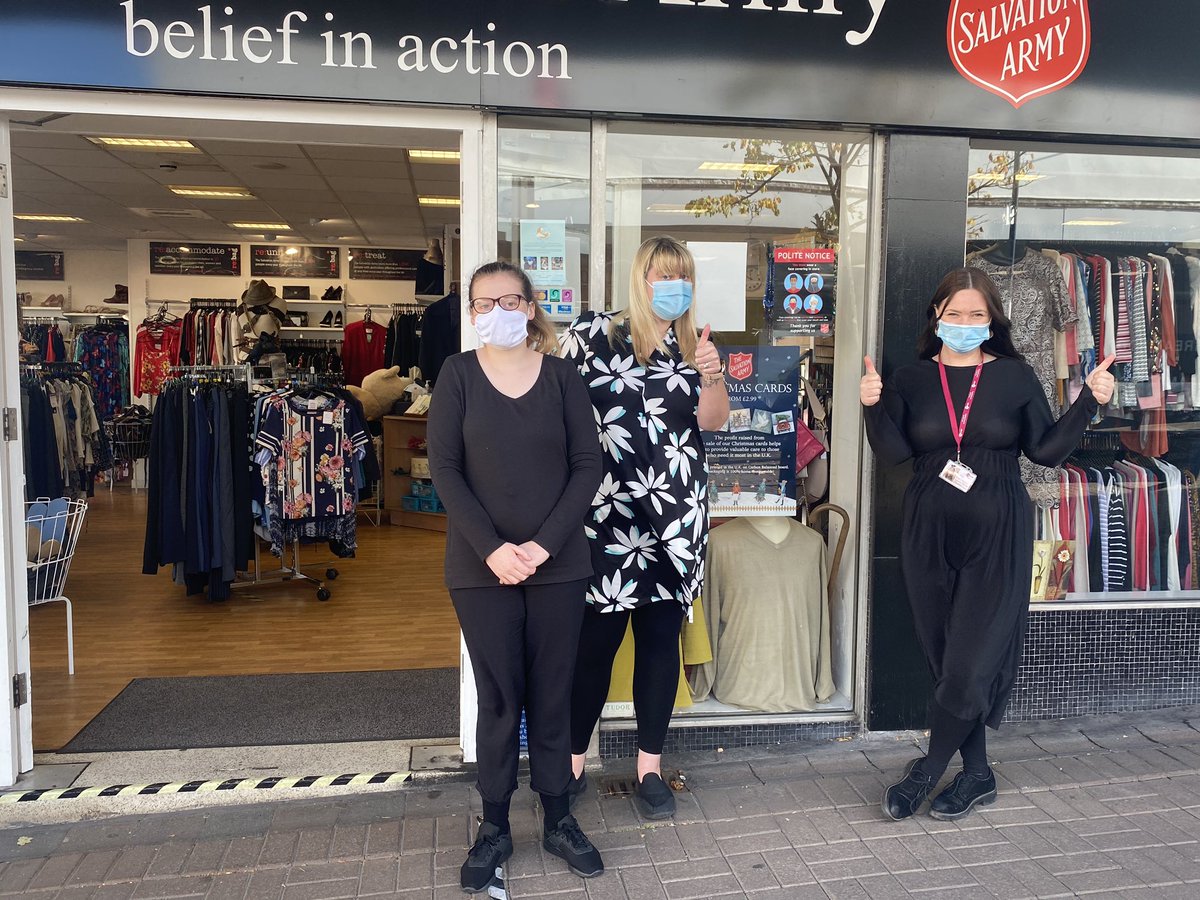 EmploymeStaffs's tweet photo. After completing our Supported Internship programme, Holly has secured a volunteering role at The Salvation Army in Leek. She will also be completing an NVQ in Customer Service! Well done Holly!! #SalvationArmy #charityshop #NVQ #salesassistant https://t.co/YBjzIJiYIM