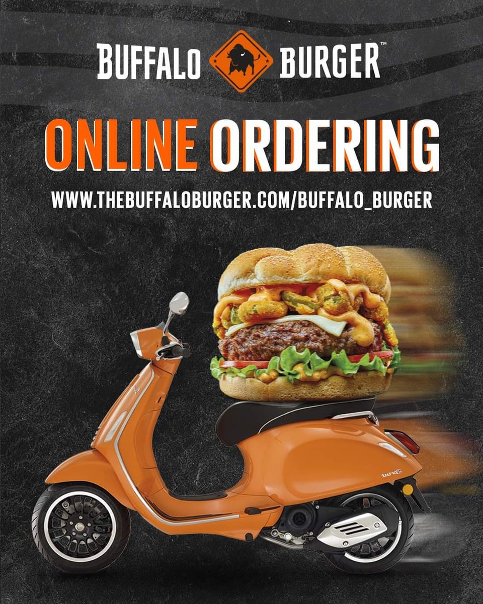 Buffalo_Burger's tweet photo. مستعجل وعايز تطلب بافالو برجر؟ 🙌
أطلب دلوقتي أون لاين من اللينك ده https://t.co/TnfefxKI3o
بافالو برجر سهّلها عليك!
In a rush?
Order now online through the link below!
https://t.co/DpreTP3xP1
Buffalo Burger always has your back 😉
________
#You_Order_We_Deliver #Online_Ordering https://t.co/G2LWulREZt
