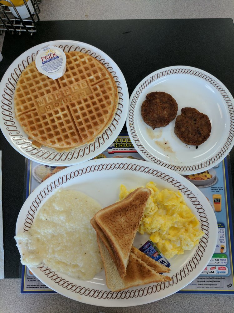 dogwoodchangeup's tweet photo. Never a bad time for Waffle House #PBEsim https://t.co/ATDYTXKV3o