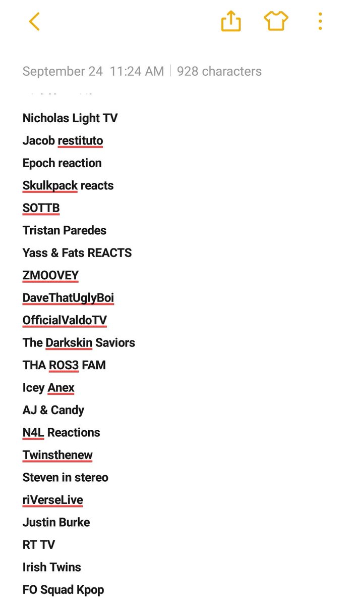 HERE’s a list of youtubers you can spread  #BETTER to - GO DO IT, make them react!! help us out please!