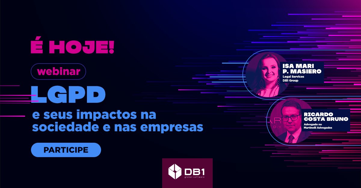 Db1Global's tweet photo. Não deixe de conferir! Teremos espaço para tirar dúvidas e compartilhar conhecimento sobre o tema. Esperamos você lá! Acesse o link da transmissão: https://t.co/6NzyqtVnxn https://t.co/nHoltVIsLb