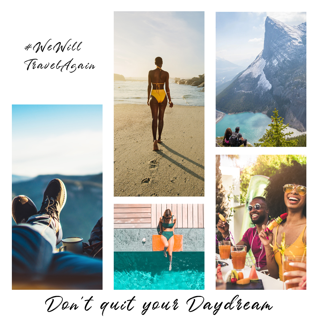 FairytaleTrvl's tweet photo. The adventure isn’t over, it’s just postponed. Dreaming is where your next adventure begins and as your trusted travel advisor, I’m here to keep you #DreamingofTravel. https://t.co/p6pWa2zlYQ