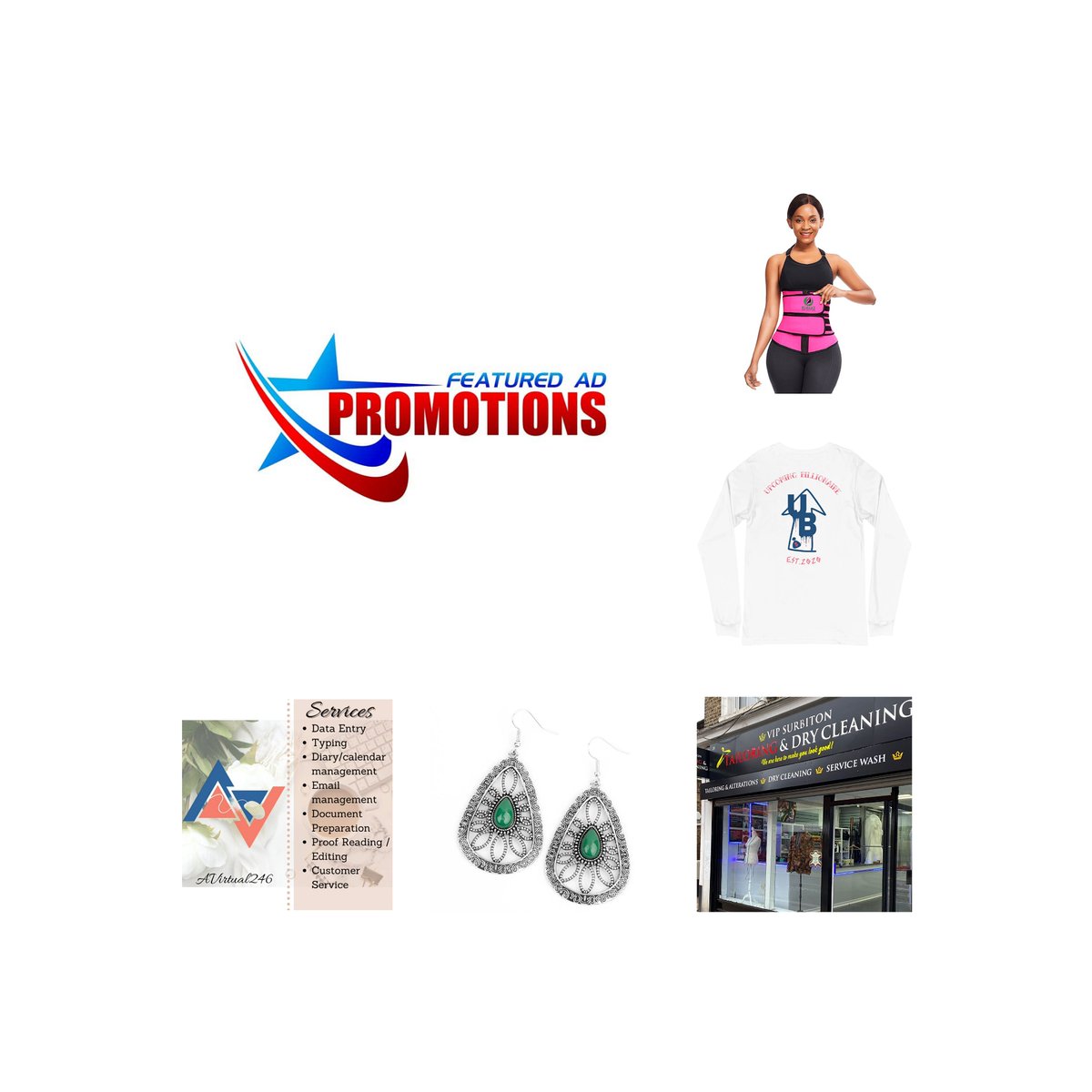 We are excited to have 5 businesses featured this week!  Check it out on our website for more information.  Link in bio.  #business #businessad #advertising #promoting #branding #products #services #servicesprovided #smallbusiness #businessowner #ADS #marketing #helpingothers
