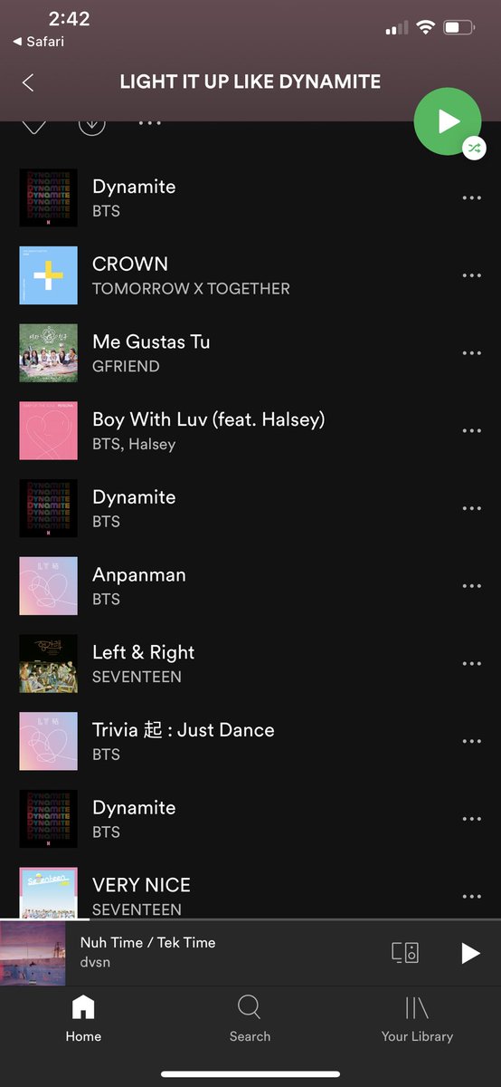 here are examples of the playlists you can make yourself on Apple Music/ Spotify! Make sure you add ‘better’ in between every 3-4 songs and diversify the types of music you add!