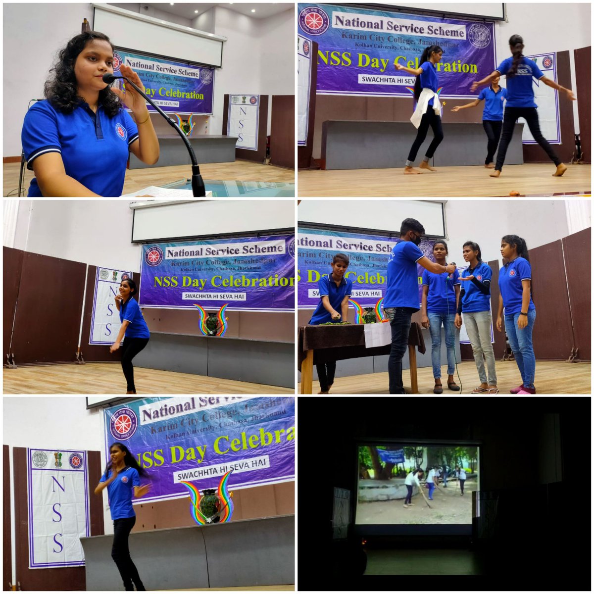 nss_kcc_'s tweet photo. NSS day Celebration 💙💙 https://t.co/gxxhhPxyJ4