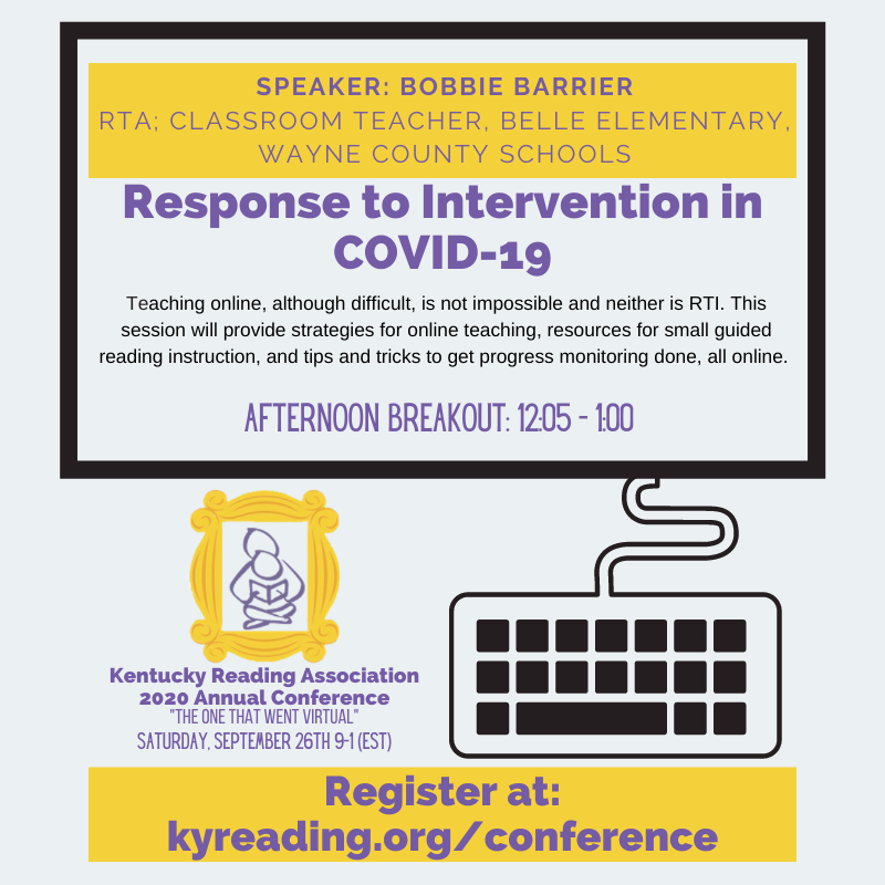 KyReadingAssoc's tweet photo. We also have a great line up of afternoon breakout sessions!  We have something for everyone! 
It is not too late to register.  You can register and view the full program at: https://t.co/kFMkquaK0f https://t.co/f8cqJRaZ3A