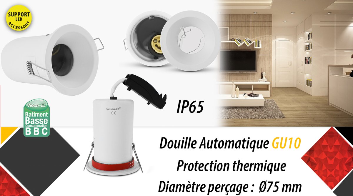 MiidexLighting's tweet image. De nouveaux supports plafond #Recouvrable sont arrivés chez MIIDEX. Rendez-vous sur miidex.com
#supportplafond #visionel #douilleGU10