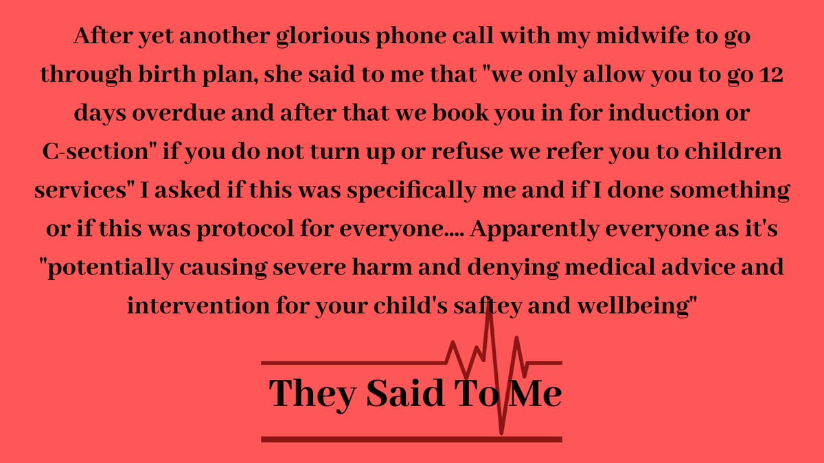 #theysaidtome #dontshootthemessenger #butnotinmaternity #itwasntme #Maternity #pregnant <a href="/TeamCMidO/">TeamCMidO</a>  <a href="/birthrightsorg/">Birthrights</a> <a href="/MidwivesRCM/">Royal College of Midwives 💙</a> <a href="/sheena_byrom/">💕Sheena Byrom she/her 💕</a>