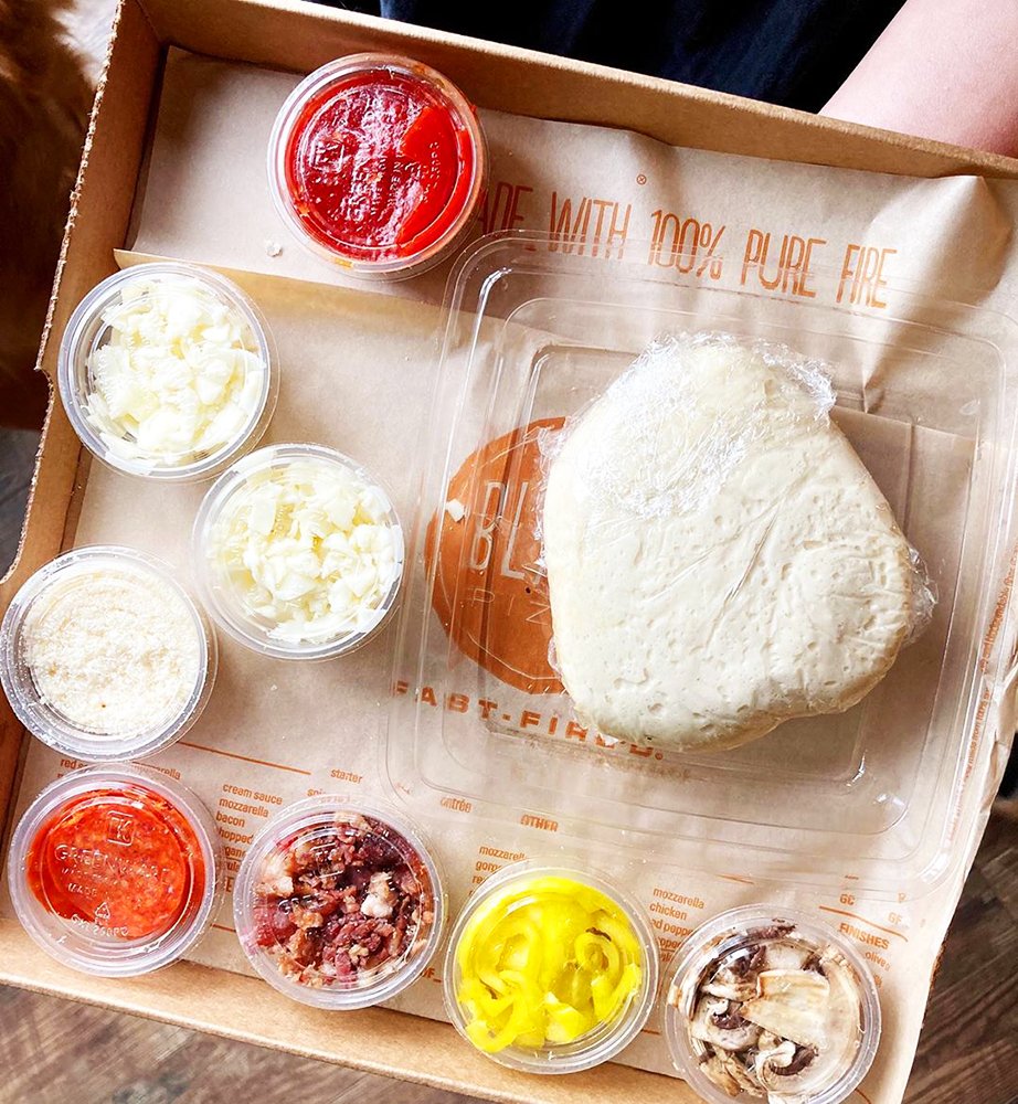 We'll bring your favorite ingredients. You can take the credit for cooking. 👩‍🍳🔥🍕

Celebrate #NationalCookingDay with Blaze DIY Kits and make some FIRE pizzas with your friends and family! 

📸: knoxocassions on IG